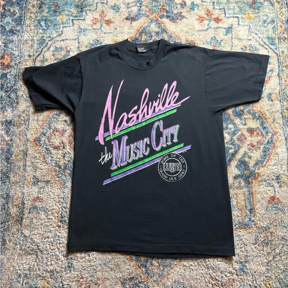 Vintage Nashville Music City T-shirt Large